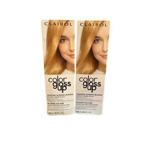 2 Pack - Clairol Color Gloss Up Semi Permanent Toning Color Hair Dye Blonde